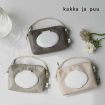 【★】kukka ja puu フェイクレザー おしりふきポーチ おしりふきケース／クッカヤプー