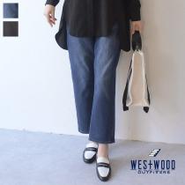 【ラクを極めたパンツ】マムフィット 360度ストレッチジーンズ／WESTWOOD OUTFITTERS ウエストウッド アウトフィッターズ【送料無料】