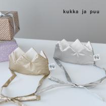 kukka ja puu リバーシブルで使える ベビークラウン 王冠 ヘッドアクセサリー／クッカヤプー（20％OFF）【7/19雑貨追加】