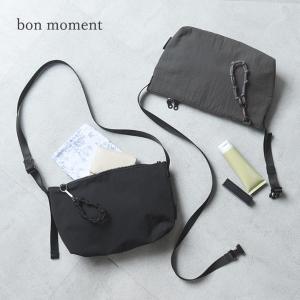 bon moment すっきり見えて整頓上手 着脱らくらく 軽量 ハンドル付きミニショルダー/ボンモマン