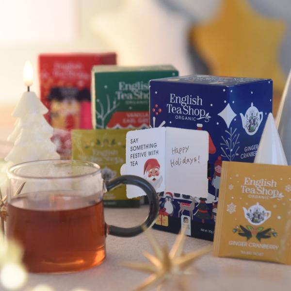 クリスマス イングリッシュティーショップ セイ・サムシング ウィズ・ティー 20P入り／English Tea Shop