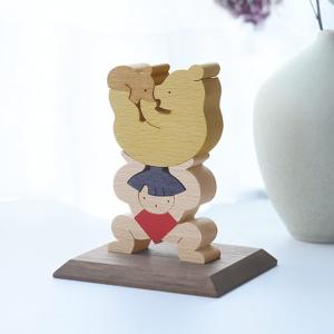 小黒三郎 桃の花びな（小）／クマ揚げ金太（小）