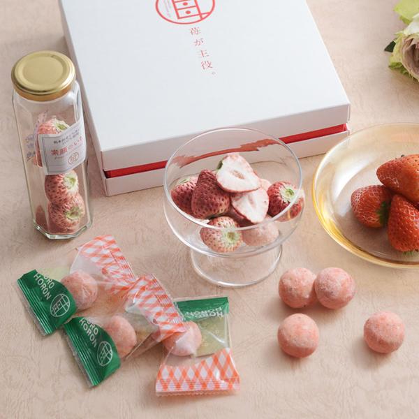いちごが主役、まるごとあじわうHOROHORONセット／苺が主役。 【送料無料】