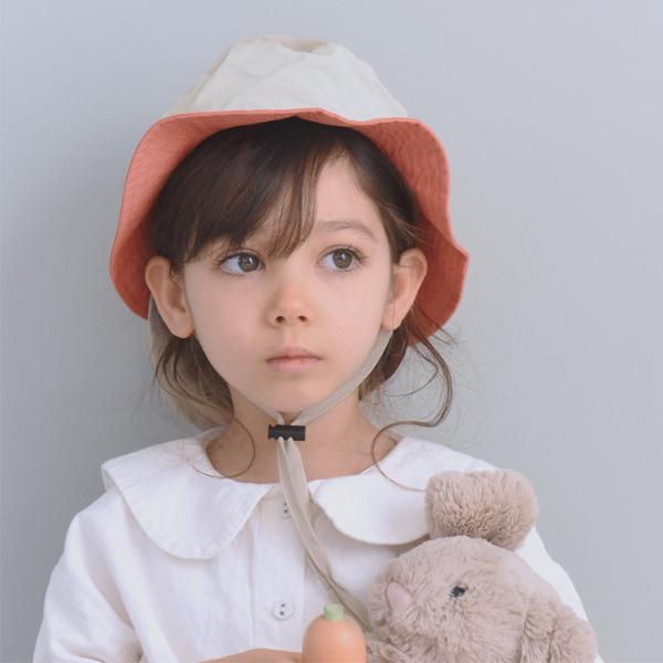 kukka ja puu キッズ 帽子 保冷剤ポケット＆日よけタレ付き／クッカヤプー【2025帽子】