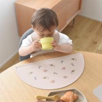 kukka ja puu シリコンマット ランチョンマット 離乳食 食事 女の子 男の子／クッカヤプー