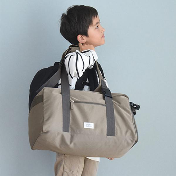 kukka ja puu リュックにもなる 3WAY ボストンバッグ 修学旅行 小学生 旅行 キャンプ 合宿 トラベル 30L／クッカヤプー【送料無料】
