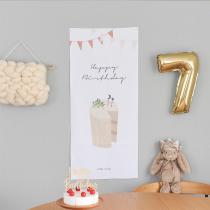 kukka ja puu 1枚で映える バースデータペストリー／クッカヤプー【送料無料】