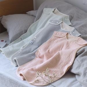 kukka ja puu リバーシブルで着られる 4重ガーゼ スリーパー／クッカヤプー