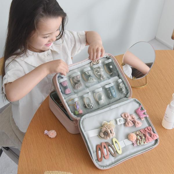 kukka ja puu 整理＆持ち運びしやすい ヘアアクセサリーボックス ヘアアクセ アクセサリー 収納／クッカヤプー【予約商品】