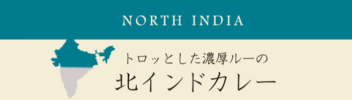 トロッとした濃厚ルーの北インドカレー