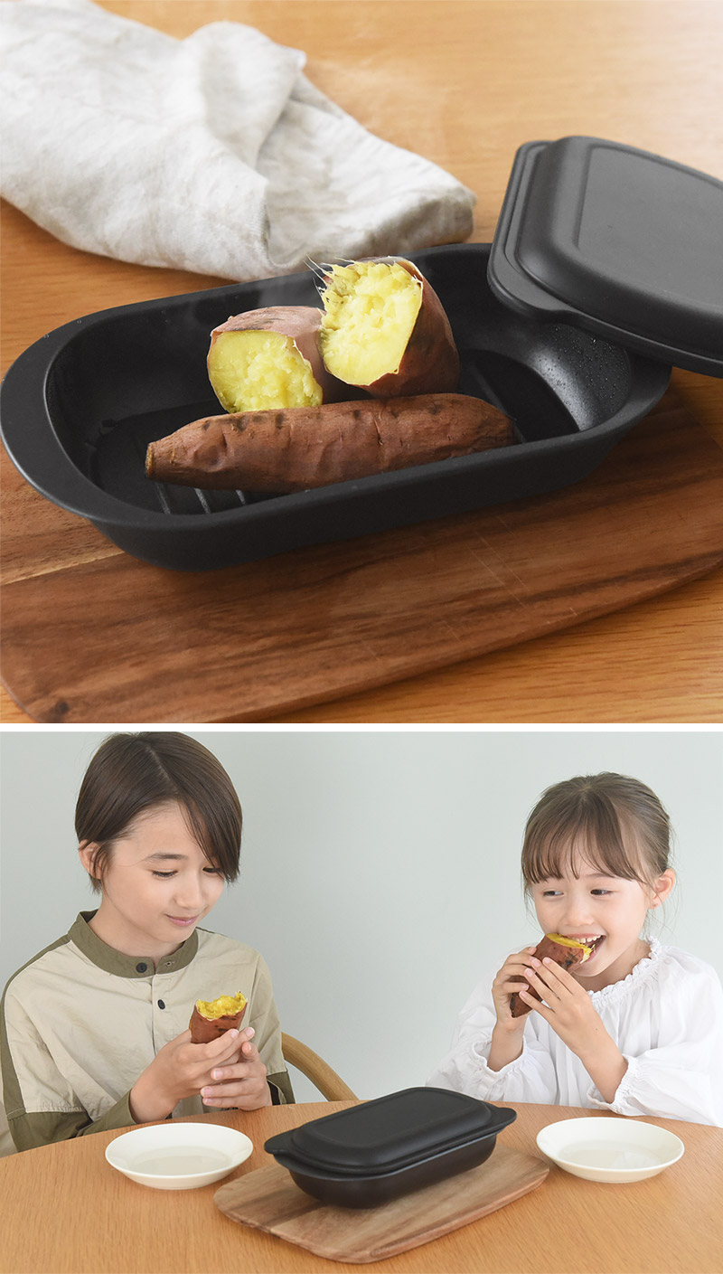 レンジでホクホクの焼き芋 未来型ロースター