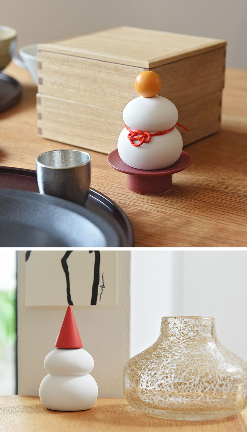 新年の福を呼び込む い草の門松/shesay