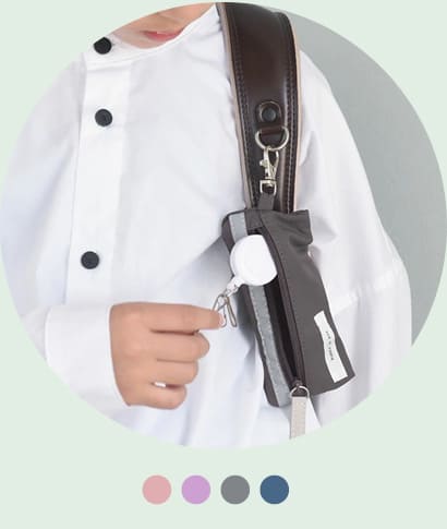 kukka ja puu キッズ リール付キーケース／クッカヤプー