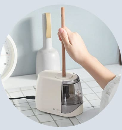 電動鉛筆削り 自動 2way給電 ドッチモ えんぴつ削り