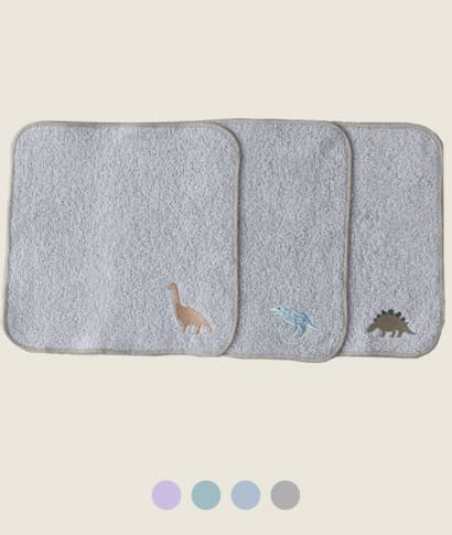 kukka ja puu ハンドタオル 3枚セット 18×18cm／クッカヤプー