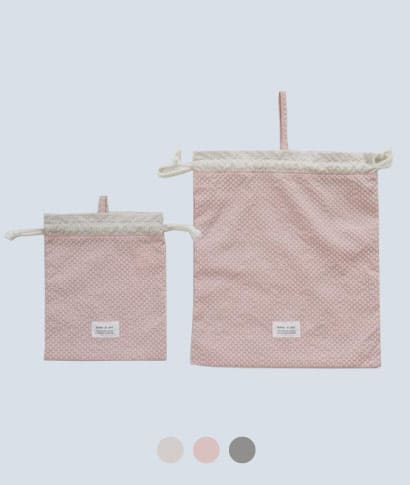 kukka ja puu 巾着袋 2枚セット 体操着入れ コップ入れ 入園 入学／クッカヤプー