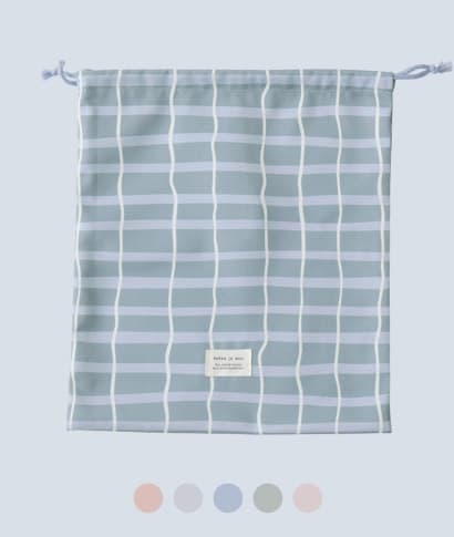 kukka ja puu 巾着袋 大 体操着入れ 柄 通園 通学 女の子 男の子 小学生 幼稚園／クッカヤプー