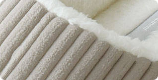 あったかコーデュロイルームシューズ