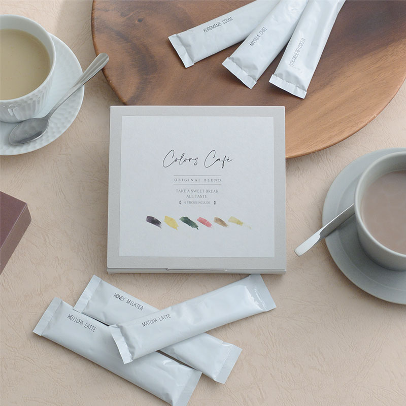 カフェドリンクを楽しめる 飲み比べ6種セット／Colors Caf? カラーズ カフェ