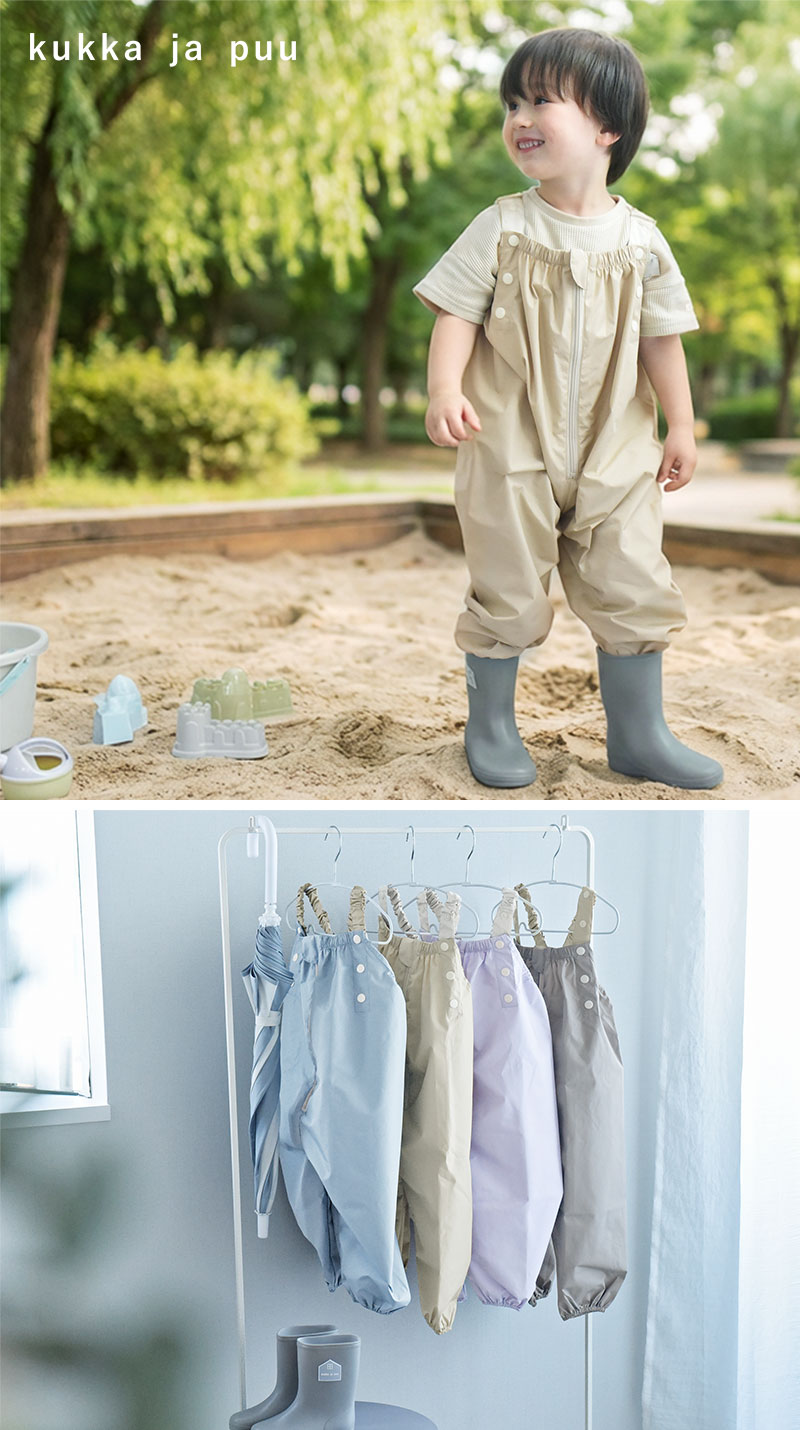 kukka ja puu お洋服感覚で着られる プレイウェア