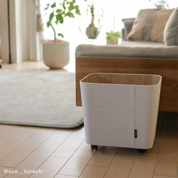 bon moment 荷物の一時置きに キャスター付き収納 ワイドタイプ／ボンモマン【予約商品】