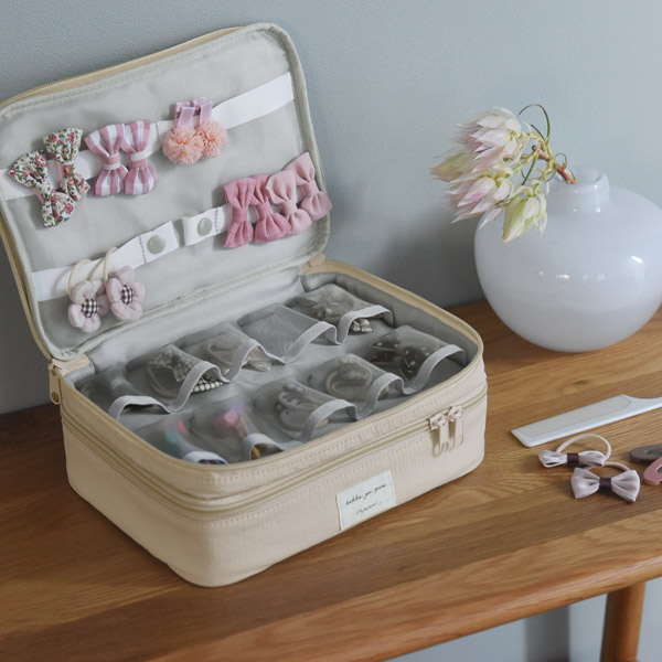 kukka ja puu 整理＆持ち運びしやすい ヘアアクセサリーボックス ヘアアクセ アクセサリー 収納／クッカヤプー【予約商品】