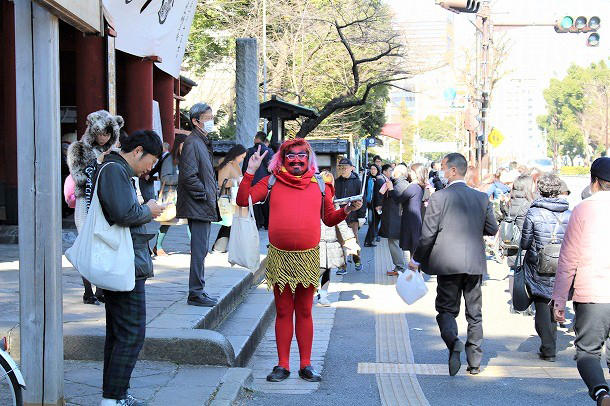 【おさんぽ手帖】　今日は節分　ぶらり豆まきに