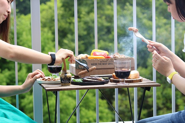 【日本初上陸！】デンマーク生まれの「クラフトグリル」でできる、私たちのお手軽BBQ！