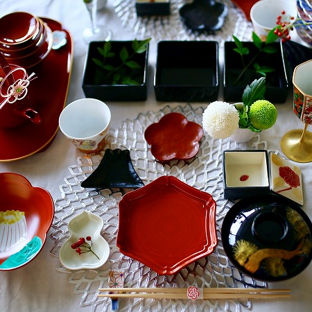 おもてなし上手さんのお正月テーブルコーディネート術