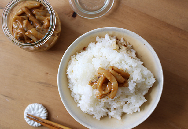 美味しいお米と食べたい ごはんのおとも レシピ第2回 イカの塩辛 アンジェ日々のコラム