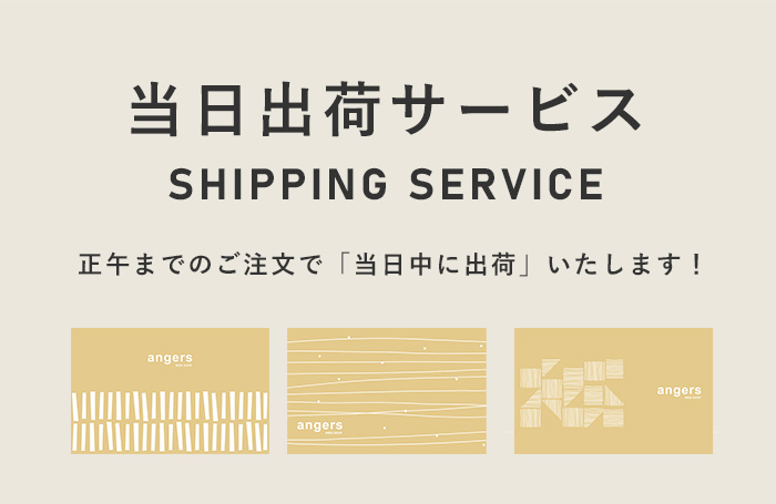 当日出荷サービスについて