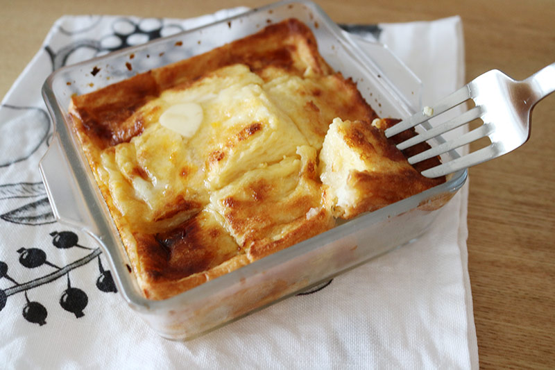 トースターで簡単！セラベイクで作る厚焼きパンケーキの朝ごはん