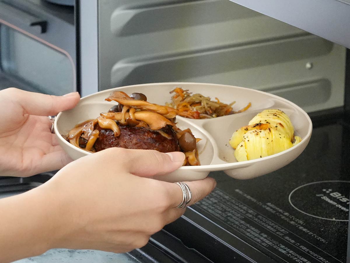 「今日のお昼はこれを食べてね」に最適な“仕切りプレート”とお手軽メニューのご紹介