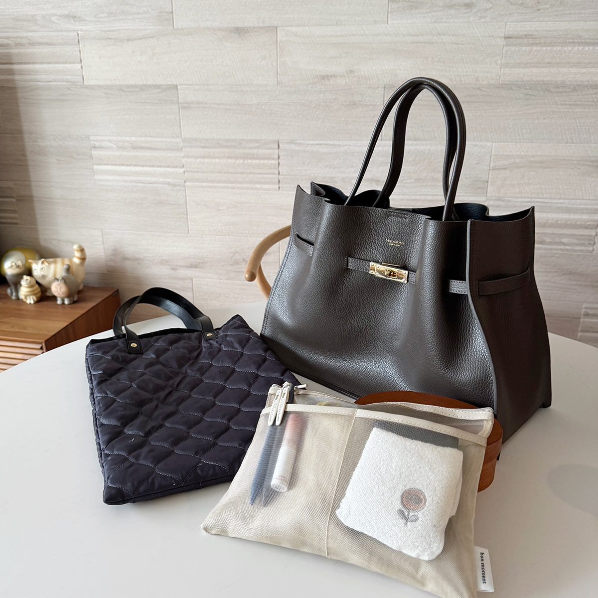 ポケット少なめバッグの救世主!ごちゃつく小物がまとまる『メッシュバッグインバッグ』のスタッフ愛用レポ