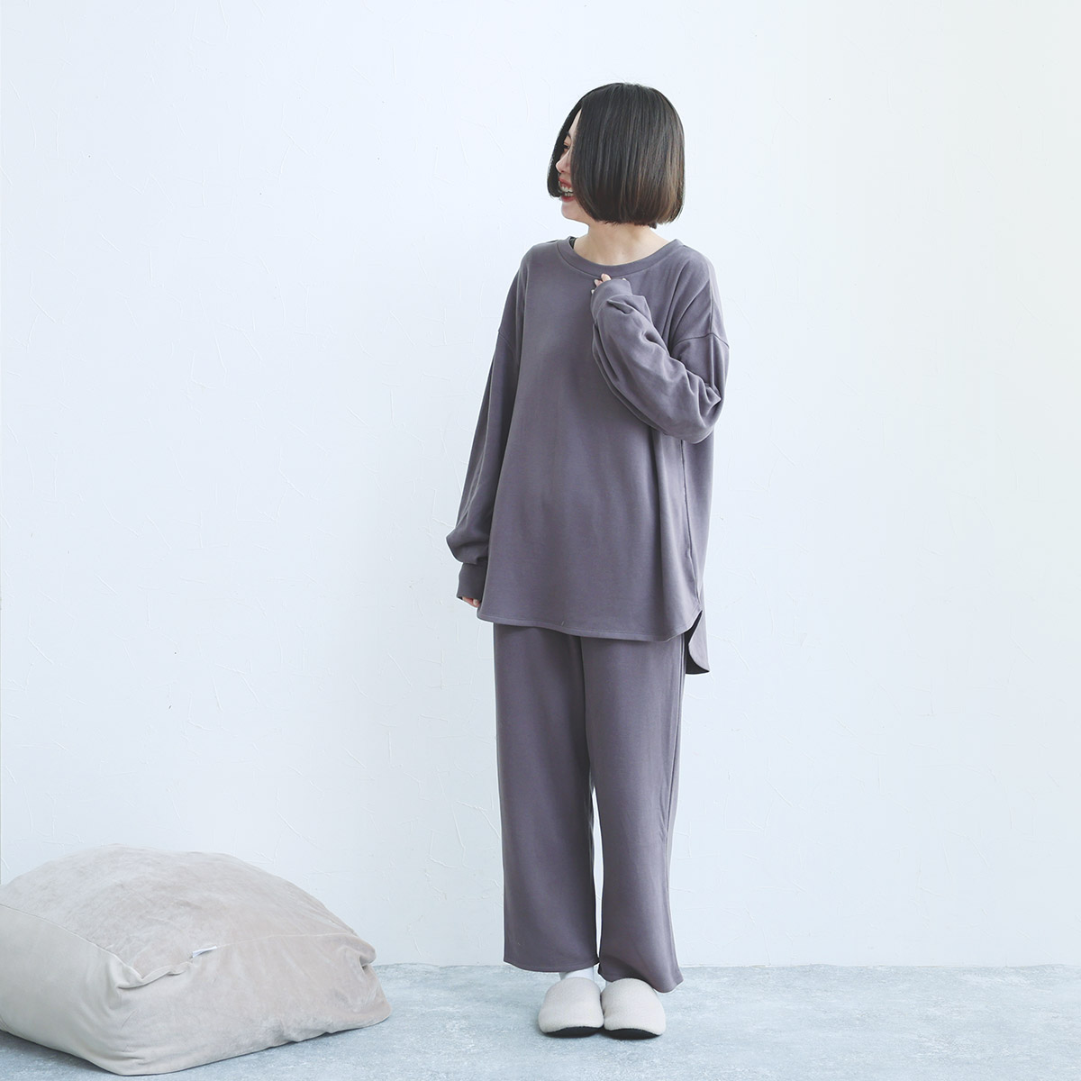 今季No.1の癒されパジャマ。ふわっとろっと包まれる、その心地よさにスタッフも続々虜に！