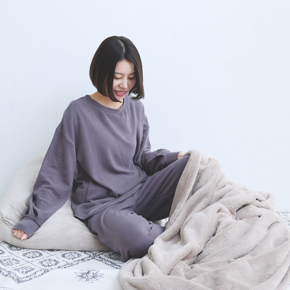 今季No.1の癒されパジャマ。ふわっとろっと包まれる、その心地よさにスタッフも続々虜に！