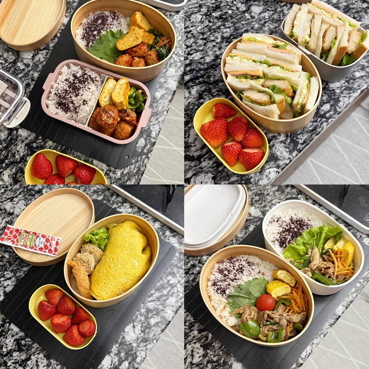 600mlの小判型、ゆったり詰められて食洗機も可能な「曲げわっぱ弁当」で、暑い季節も安心＆美味しく